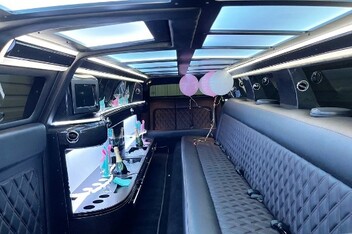 Palm Bay Limousine Interior