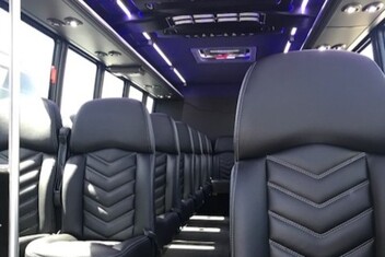 Palm Bay Minibus Interior