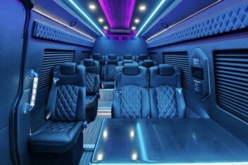 Palm Bay Sprinter Bus Interior