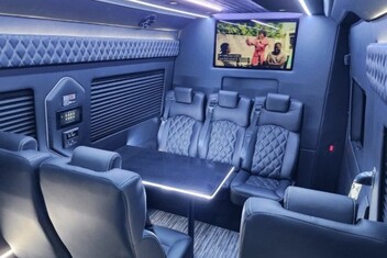 Palm Bay Sprinter Van Interior