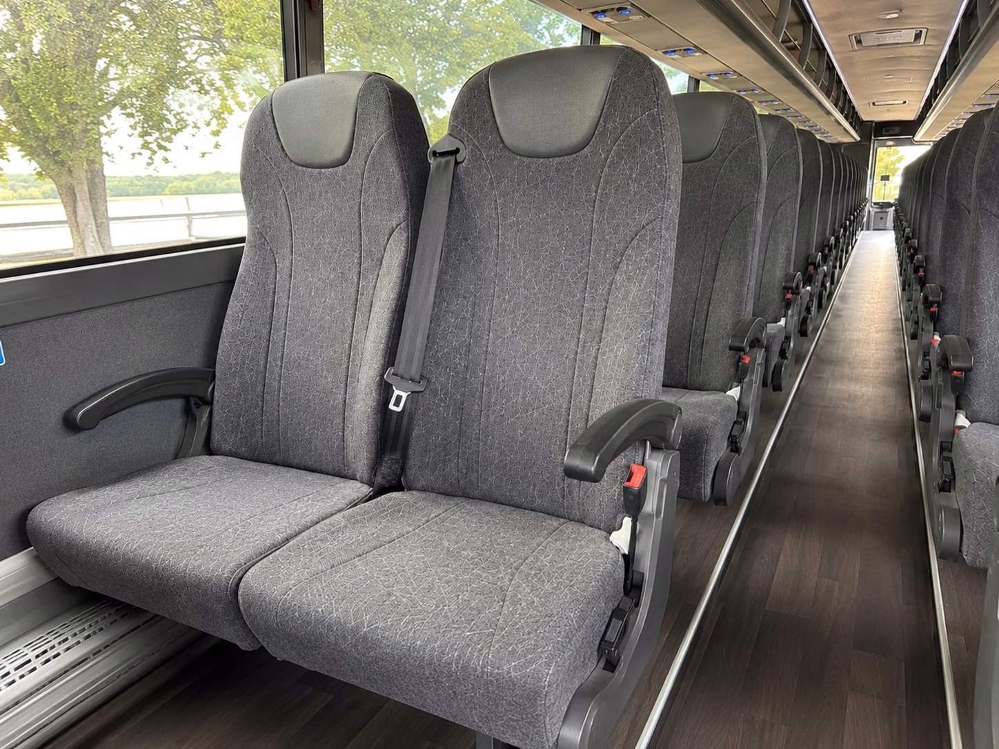 charter bus rentals for large palm bay prom groups