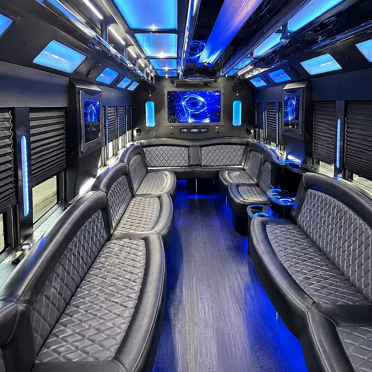 party bus interior