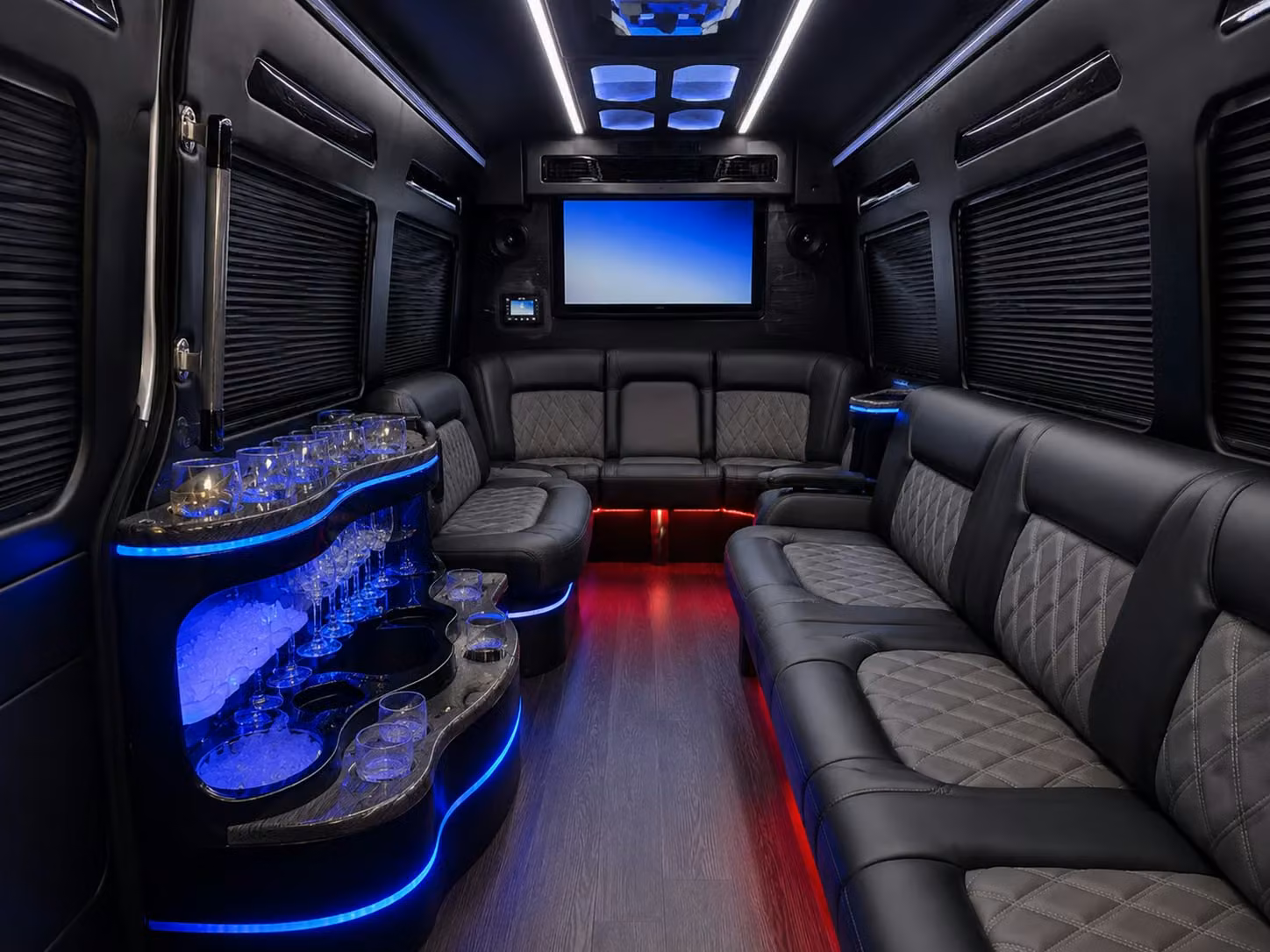 sprinter van rentals for intimate palm bay prom experiences